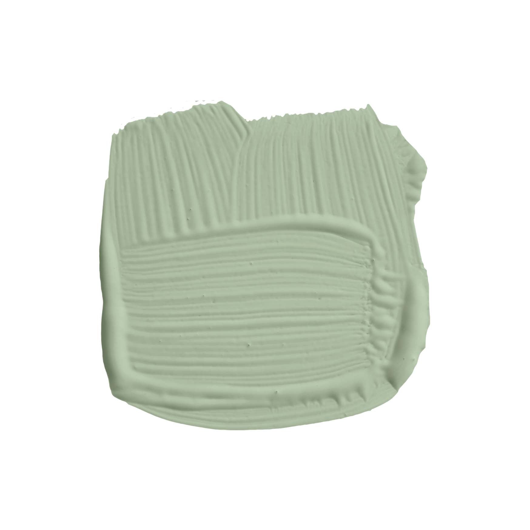 Pinselstrich der Wandfarbe Whirlybird No. 309 von Farrow & Ball