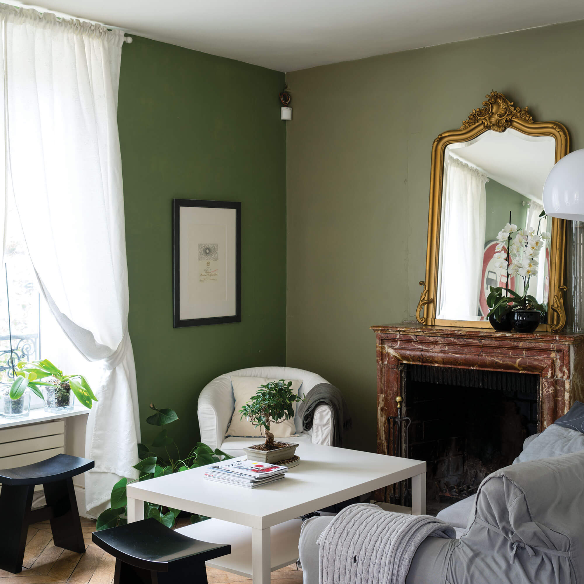 farrow & ball lichen 19 als wandfarbe