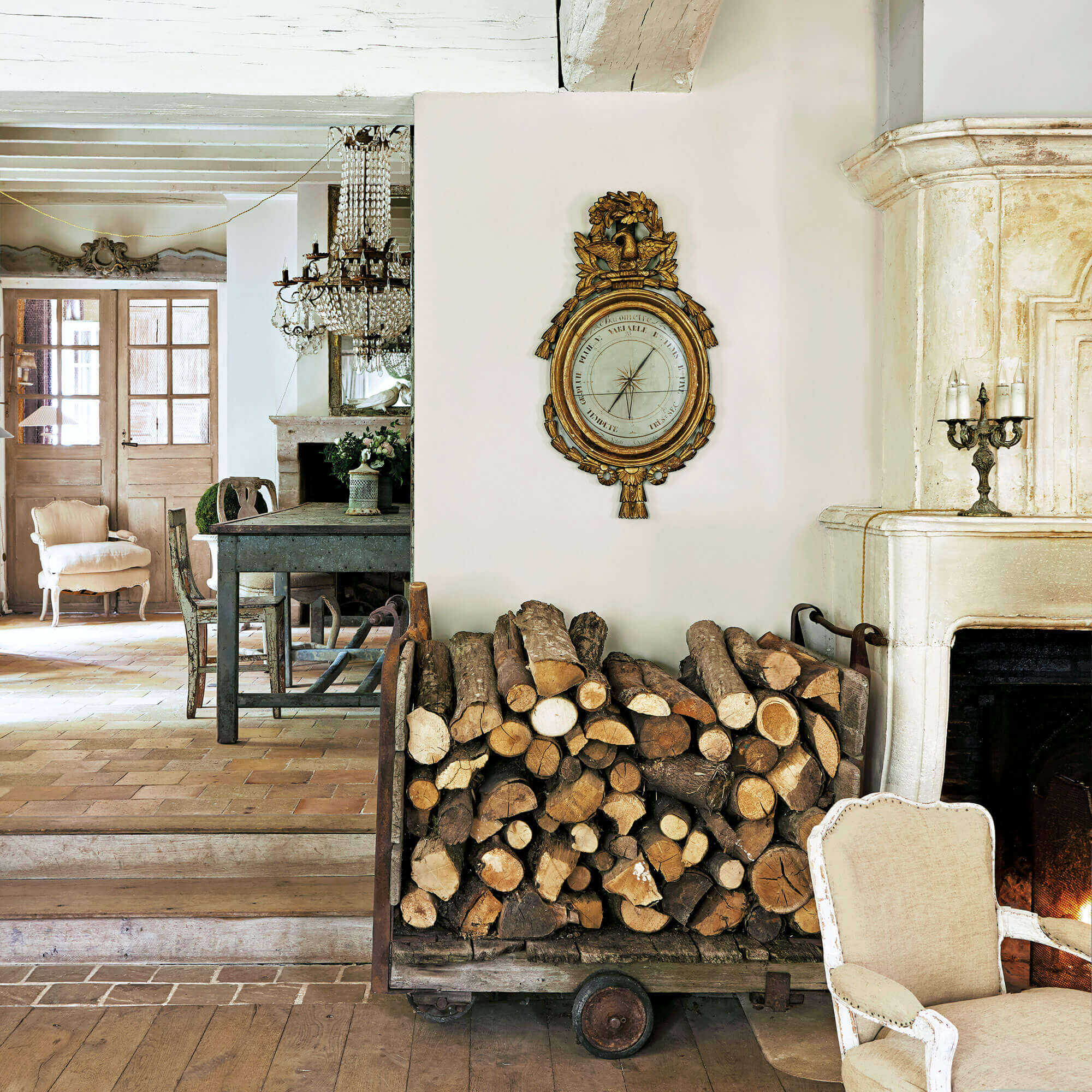 farrow & ball shaded white 201 rund um den kamin