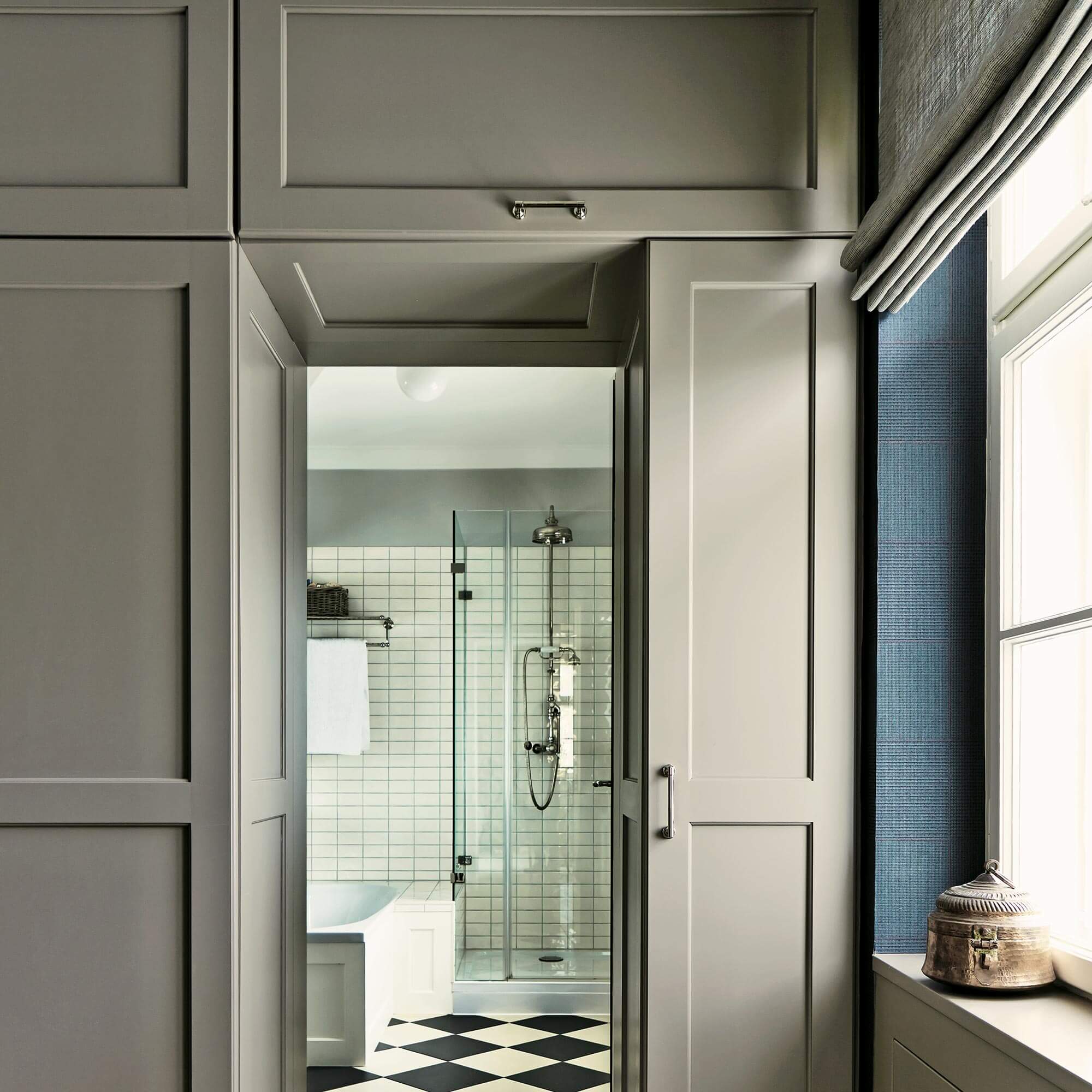 farrow & ball charleston gray 243 als holzfarbe
