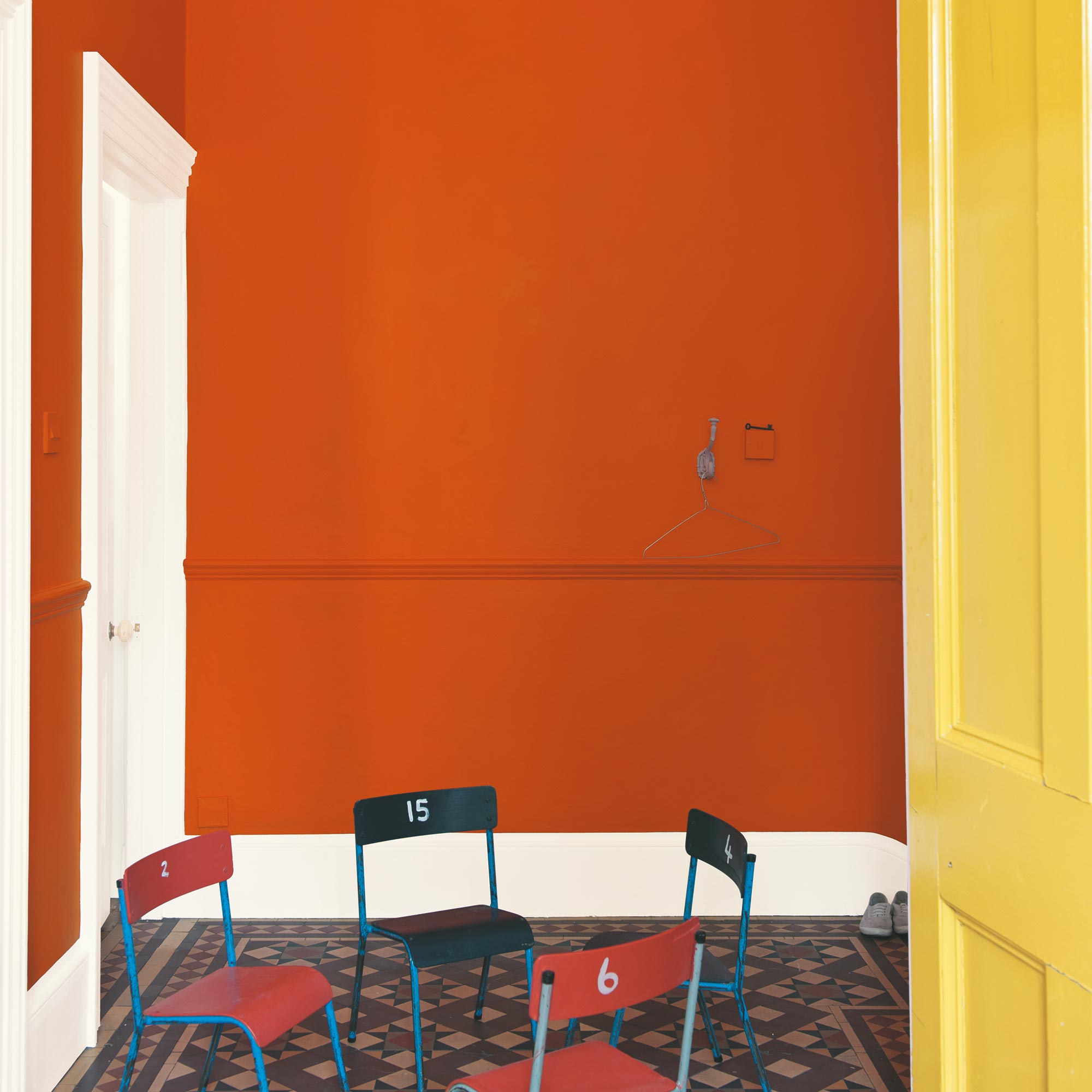 farrow & ball charlotte´s  locks 268 als wandfarbe