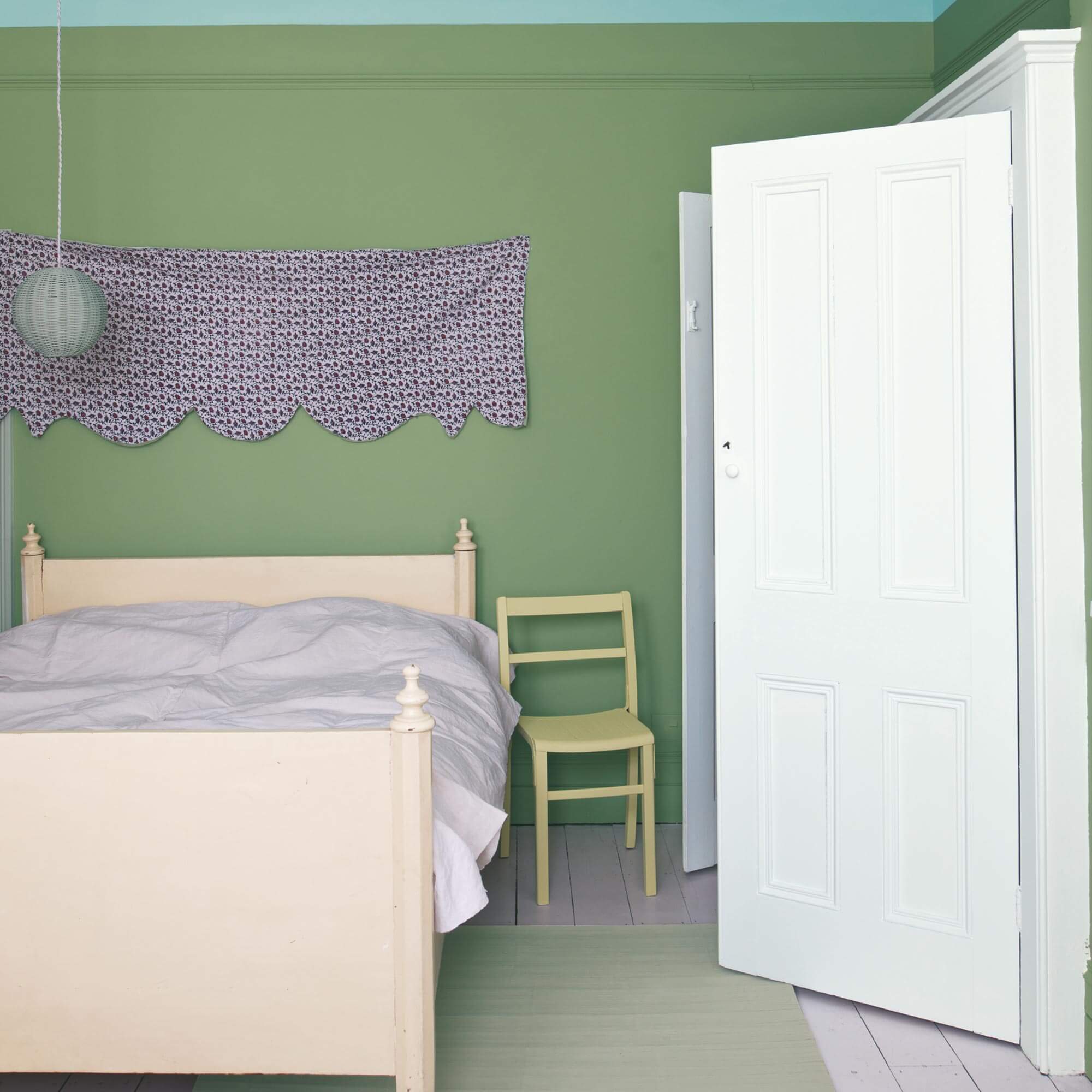 farrow & ball cabbage white 269 als wandfarbe