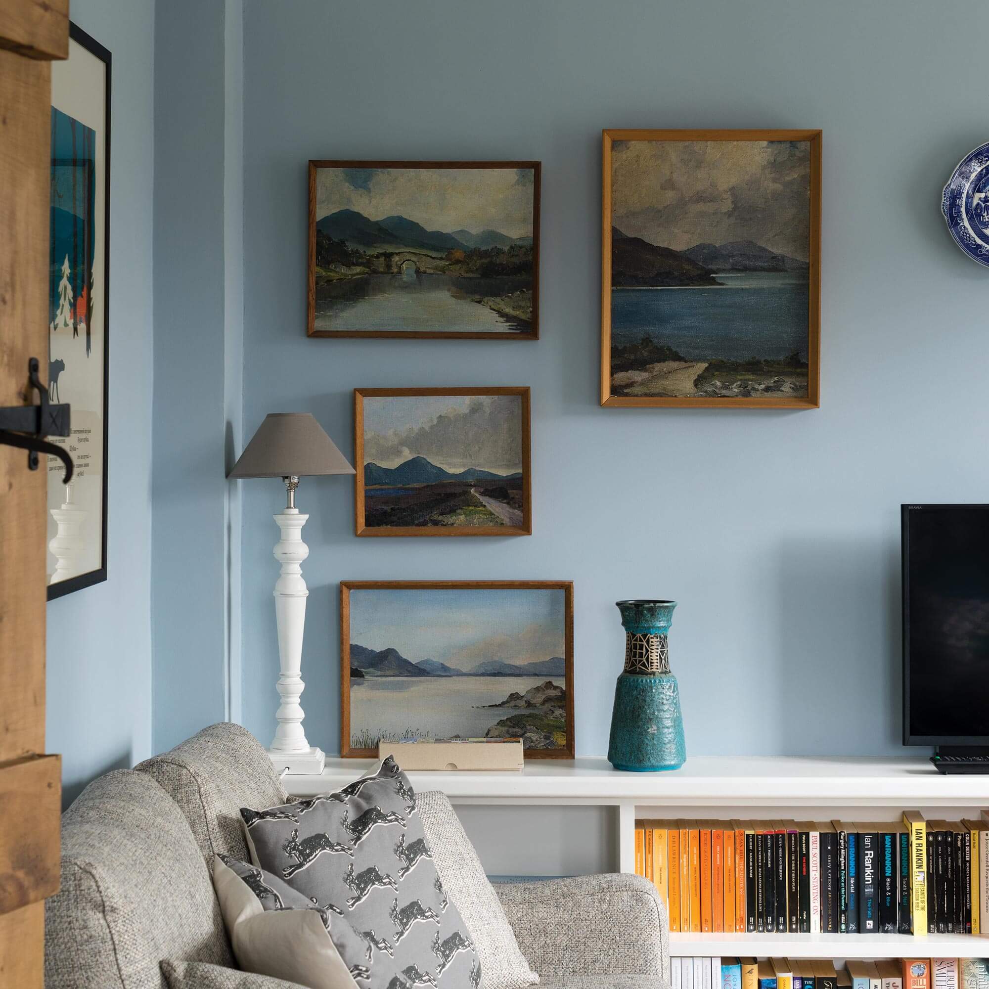 farrow & ball parma gray 27 als wandfarbe