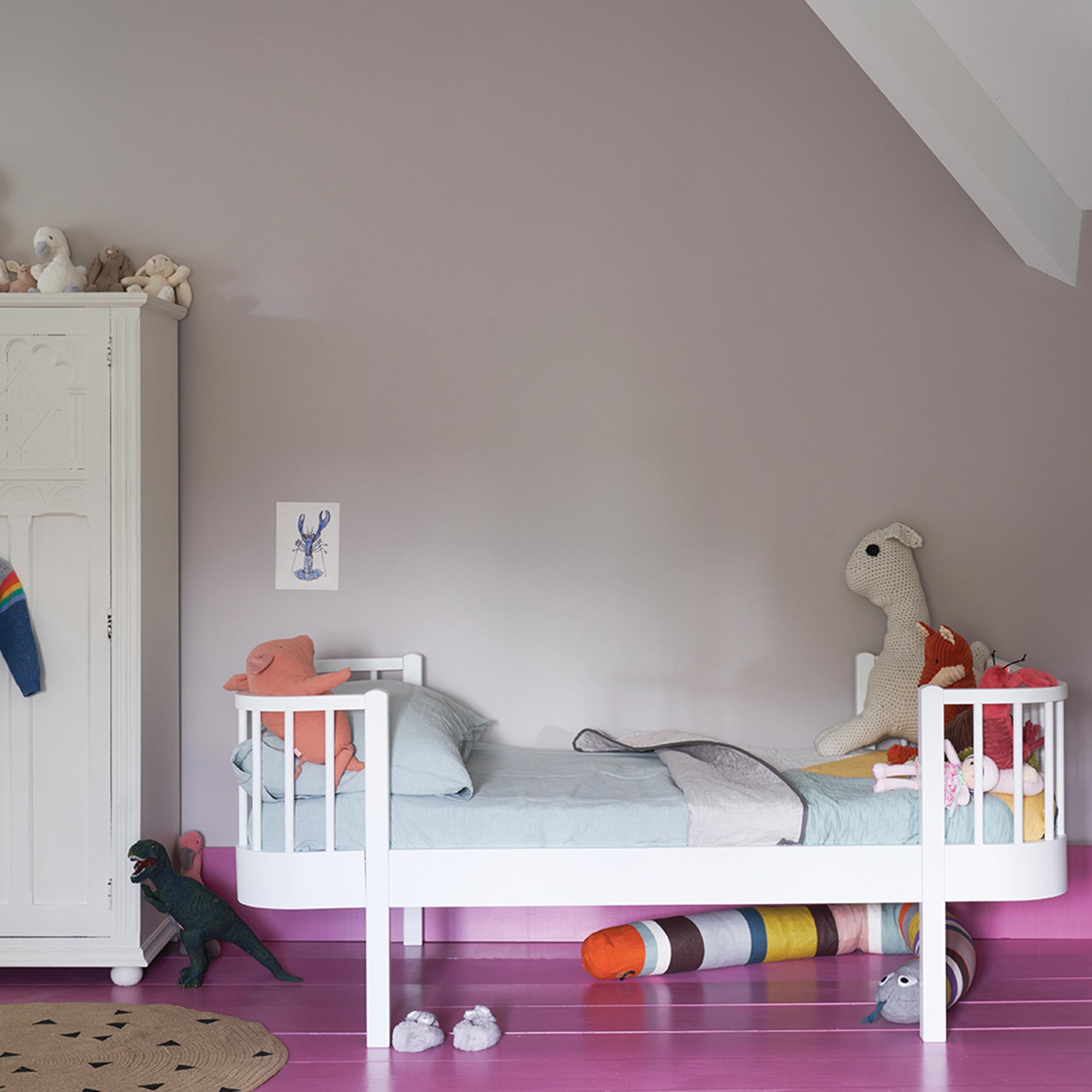 farrow & ball peignoir 286 im kinderzimmer