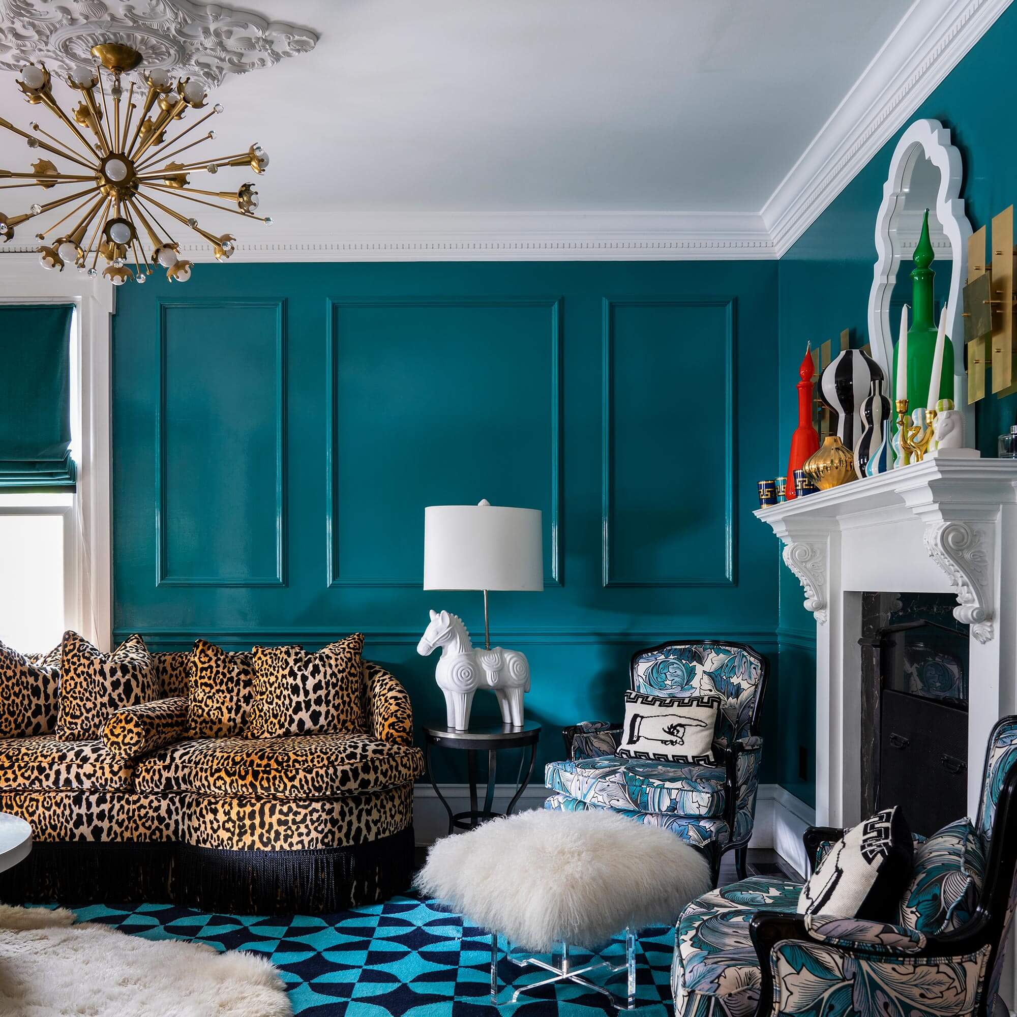 farrow & ball vardo 288 als wandfarbe im wohnzimmer