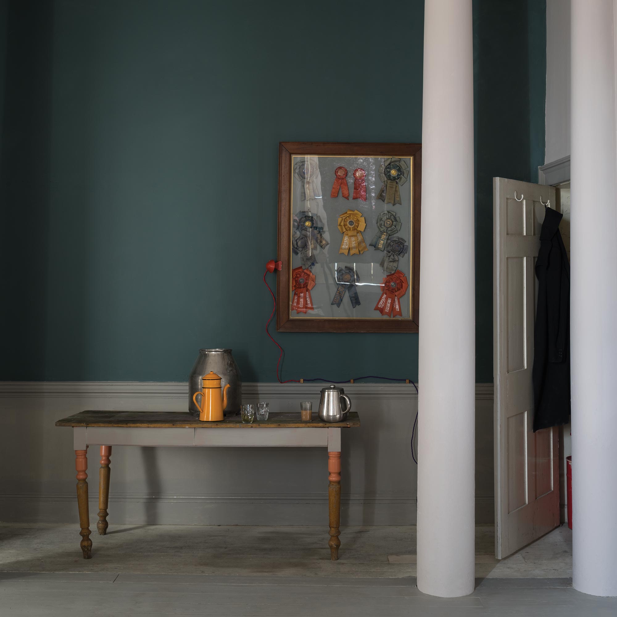 farrow & ball inchyra blue 289 als wandfarbe