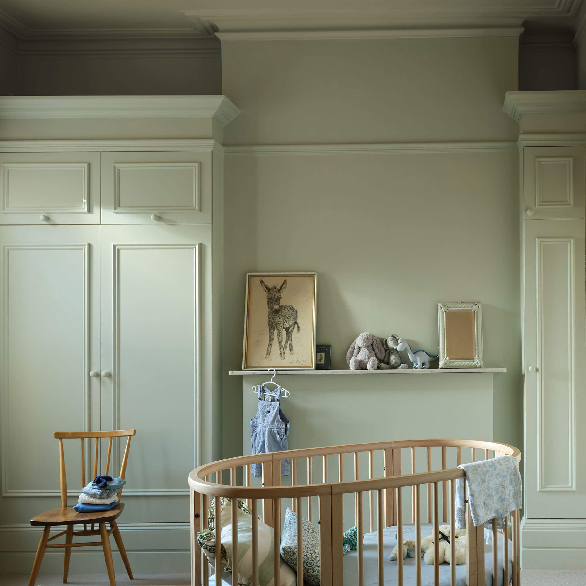 farrow & ball eddy 301 in kinderzimmer