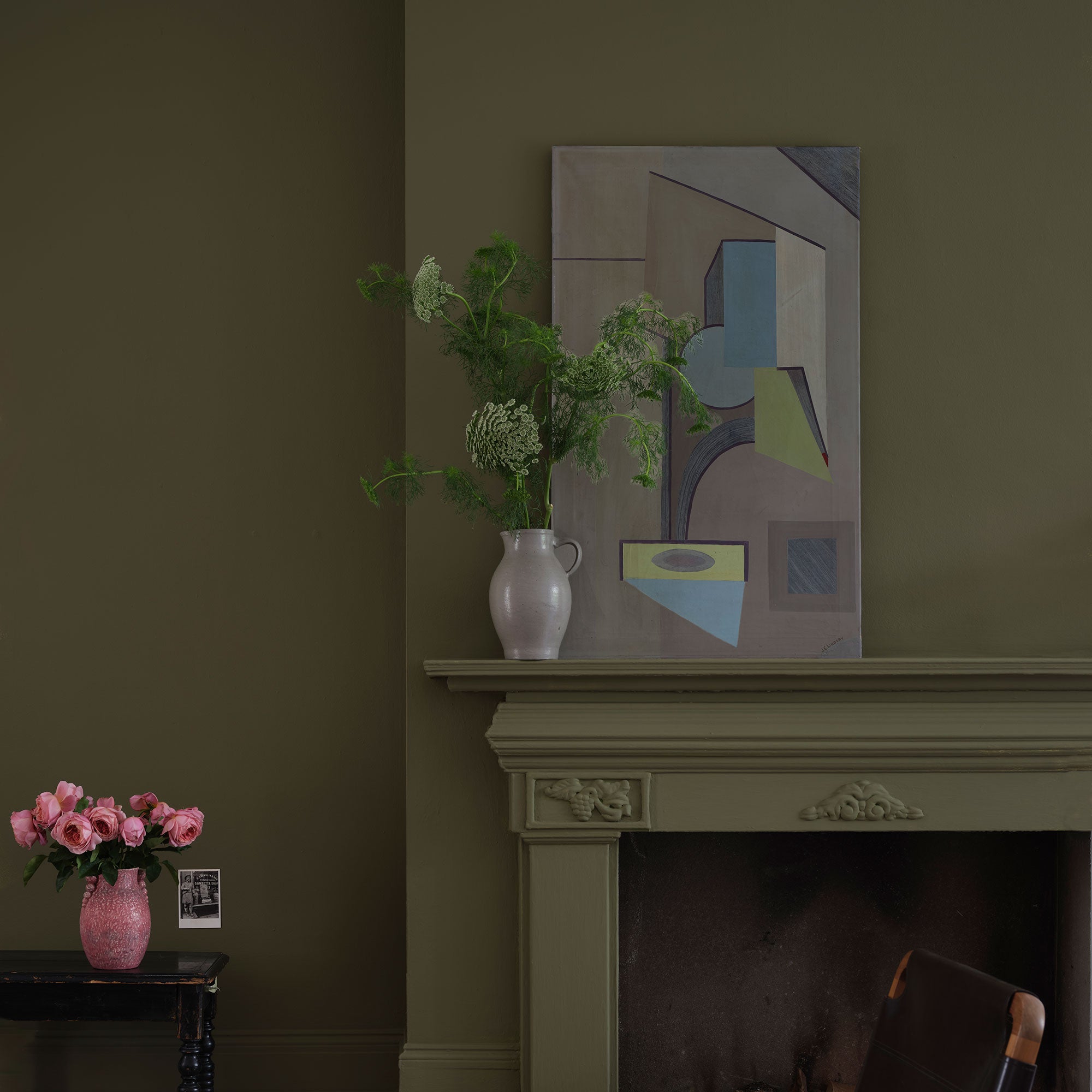 farrow & ball dibber 312 rund um den kamin