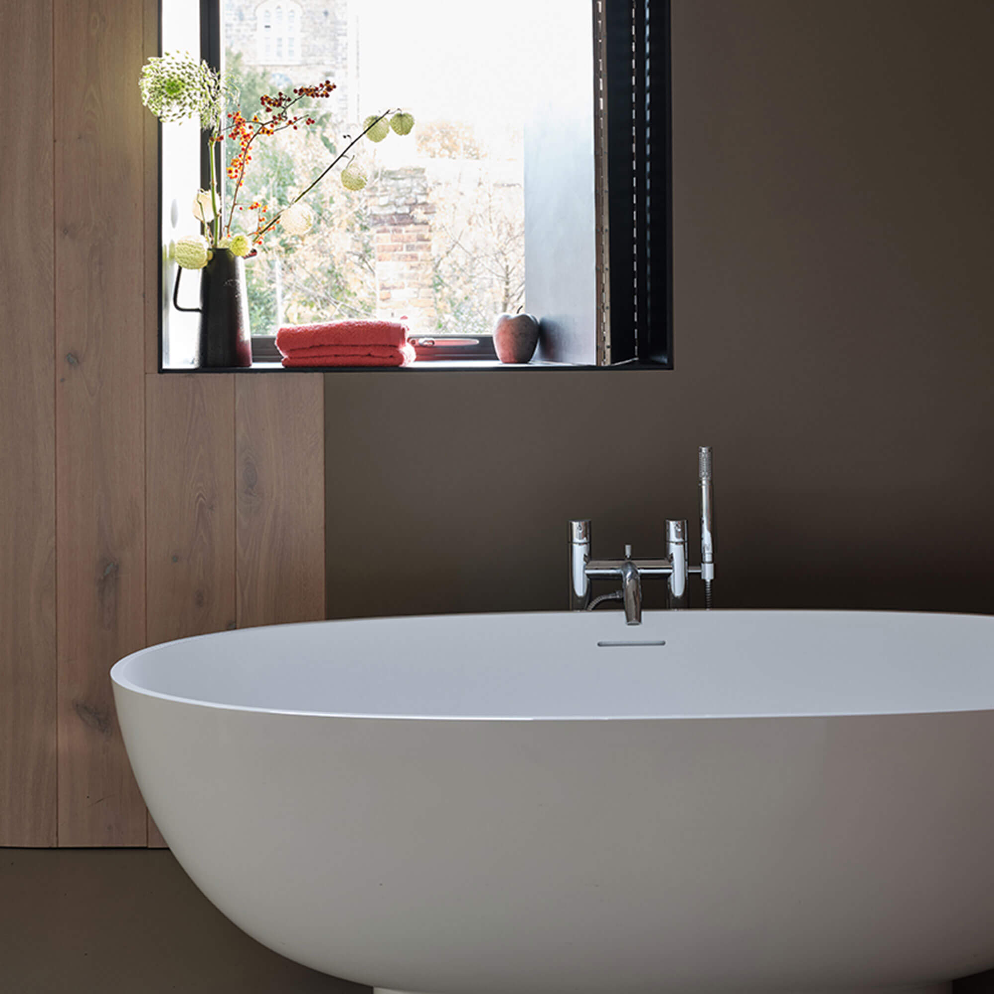 farrow & ball mouse´s back 40 im badezimmer