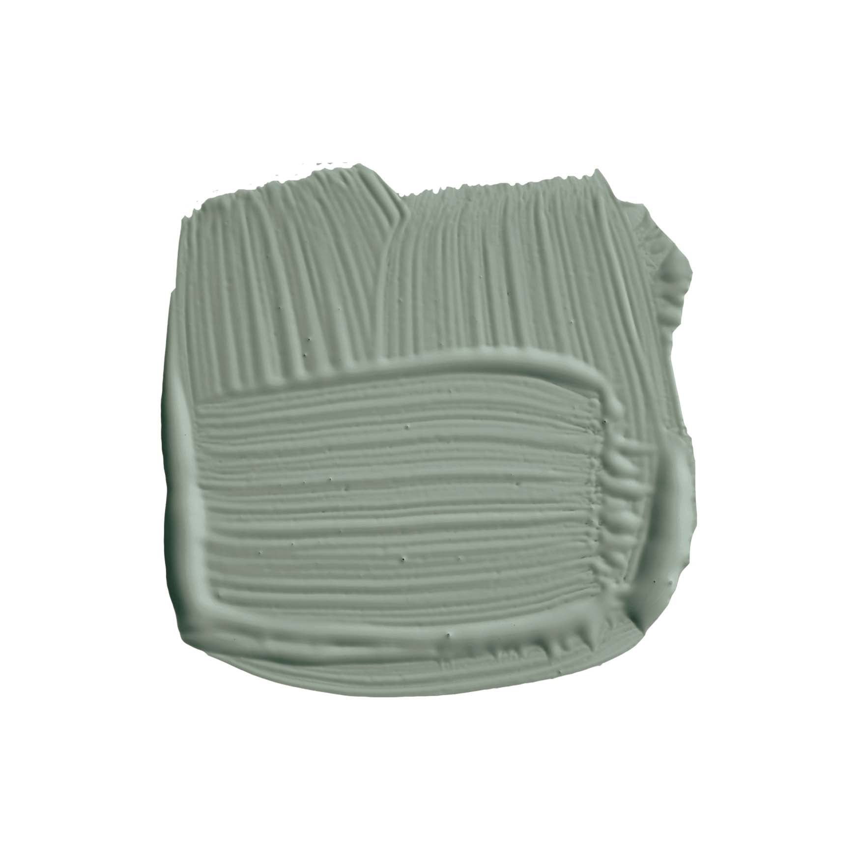 Pinselstrich der Wandfarbe Card Room Green No. 79 von Farrow & Ball