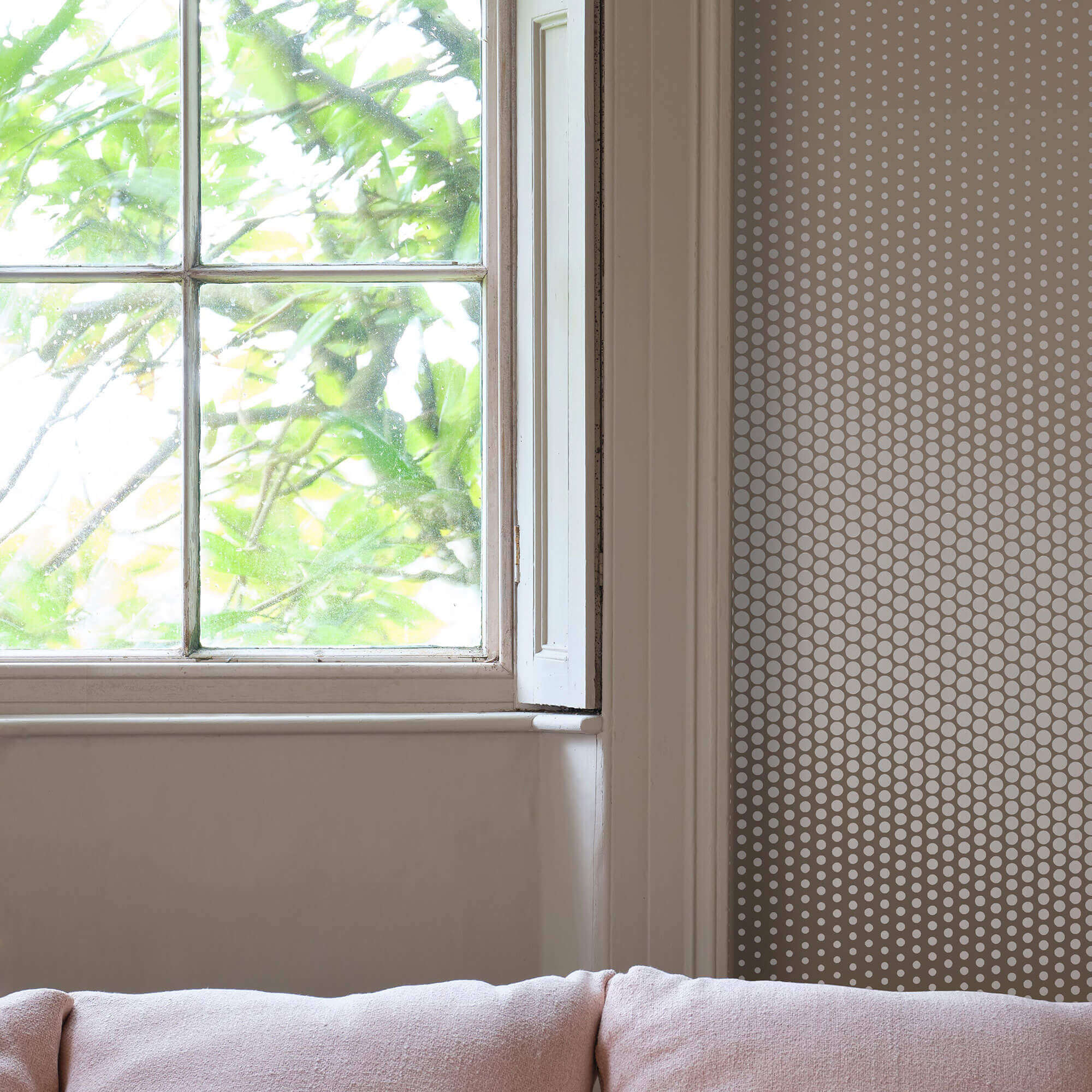 farrow & ball roasted macadamia cb2 im wohnzimmer