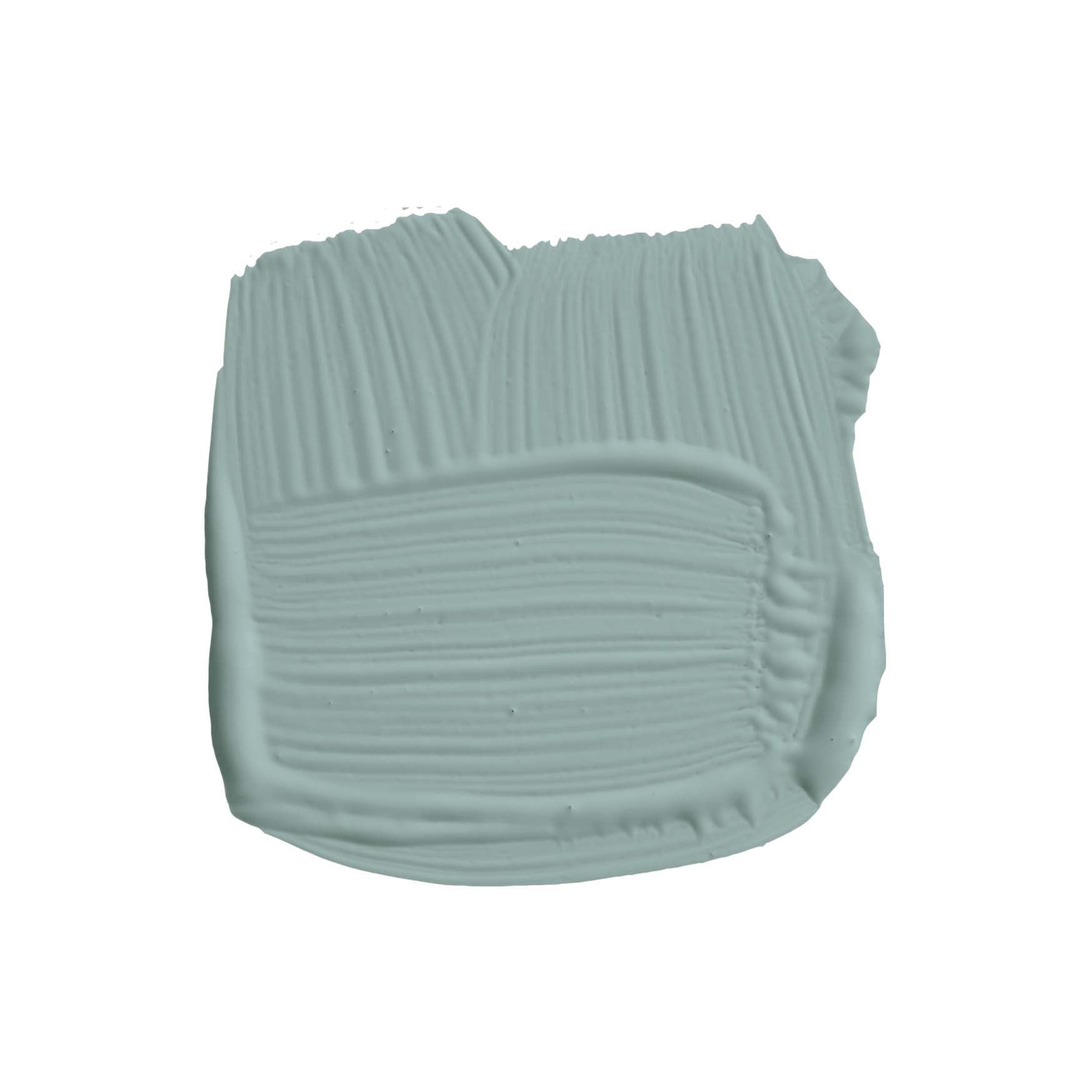 Pinselstrich der Wandfarbe Dix Blue No. 82 von Farrow & Ball