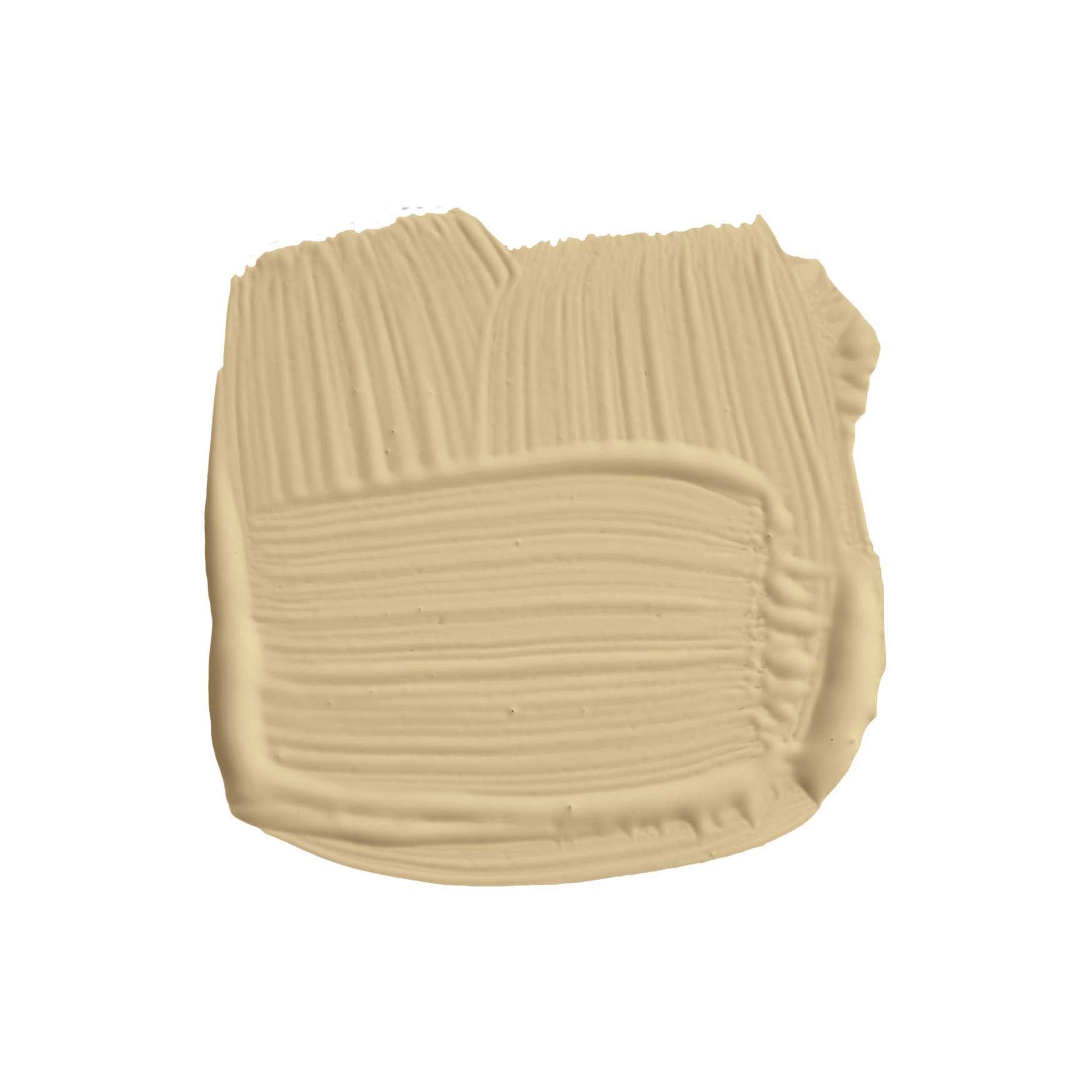 Pinselstrich der Wandfarbe Hay No. 37 von Farrow & Ball