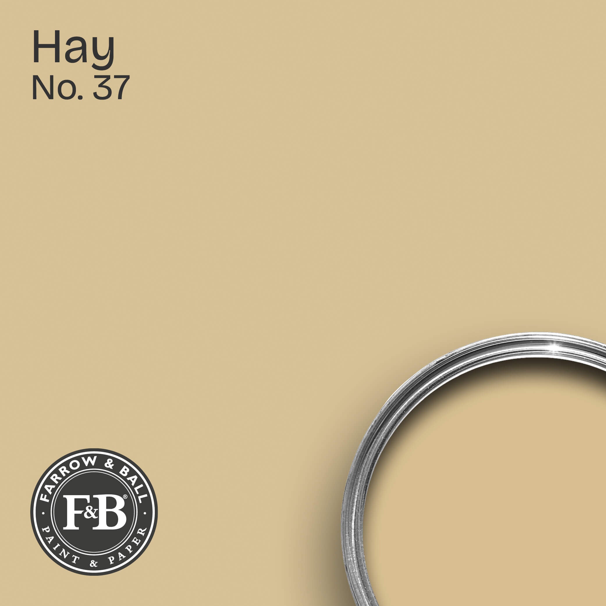 Farrow & Ball Wandfarbe Hay No. 37