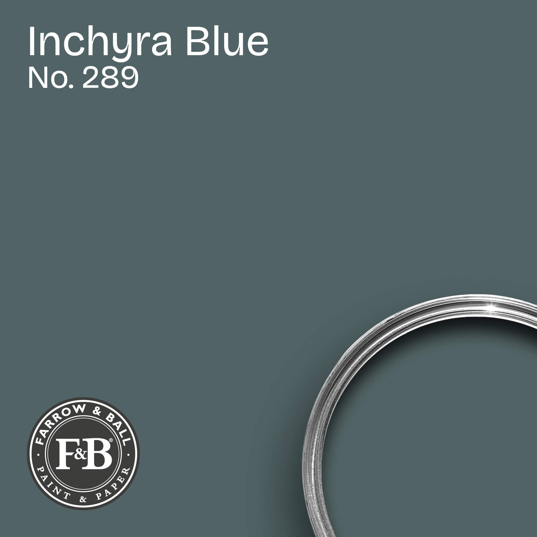 Farrow & Ball Wandfarbe Inchyra Blue No. 289