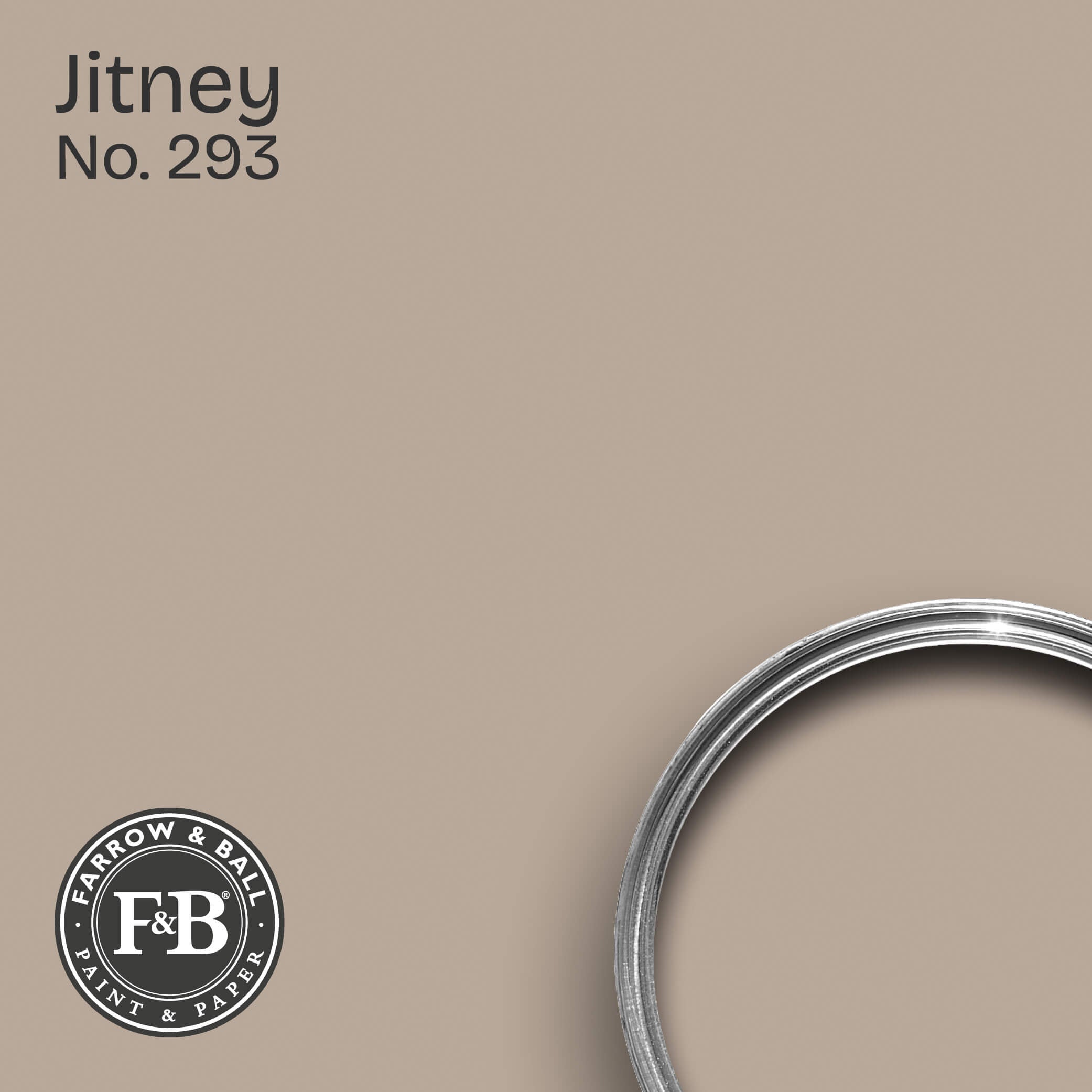 Farrow & Ball Wandfarbe Jitney No. 293