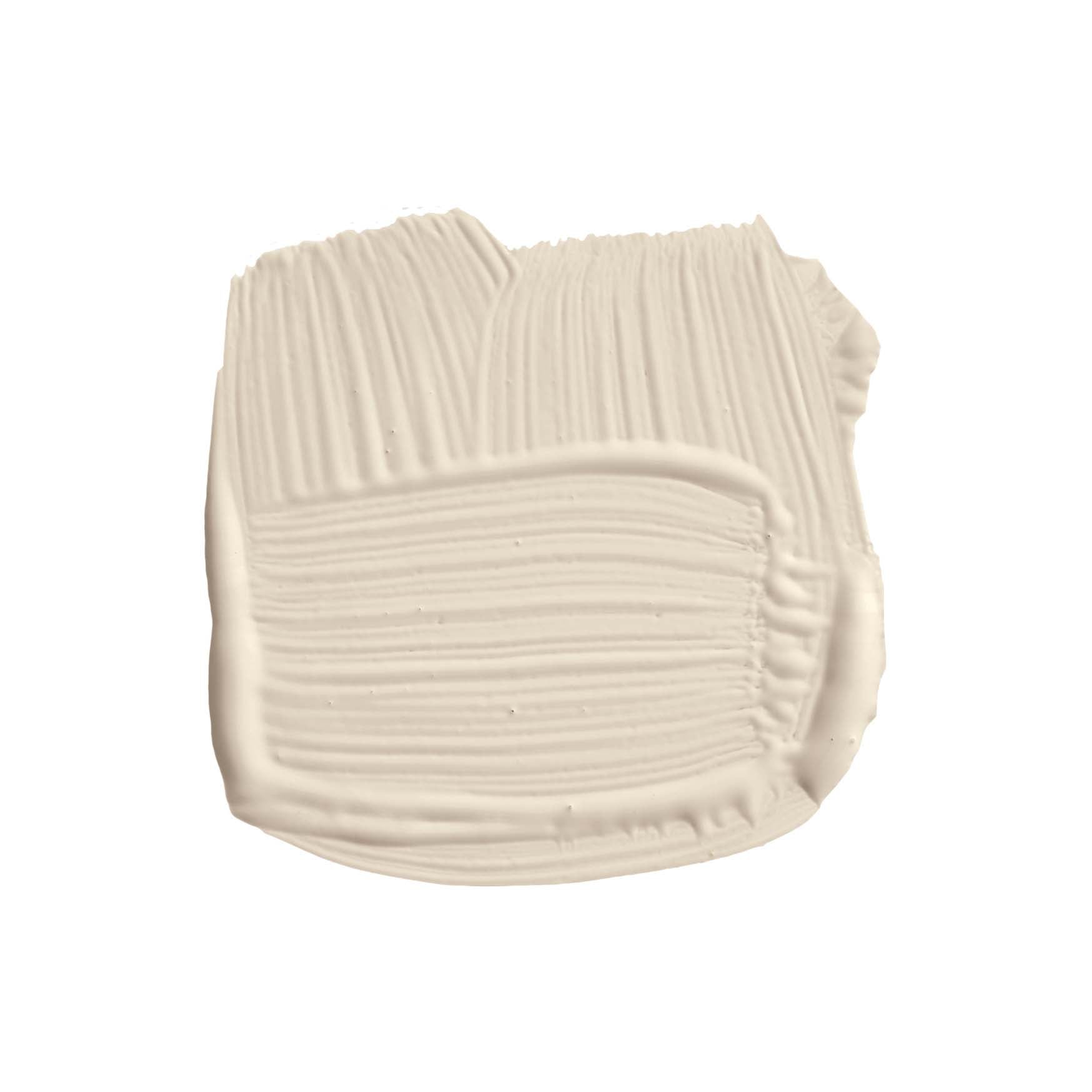 Pinselstrich der Wandfarbe Joa´s White No. 226 von Farrow & Ball