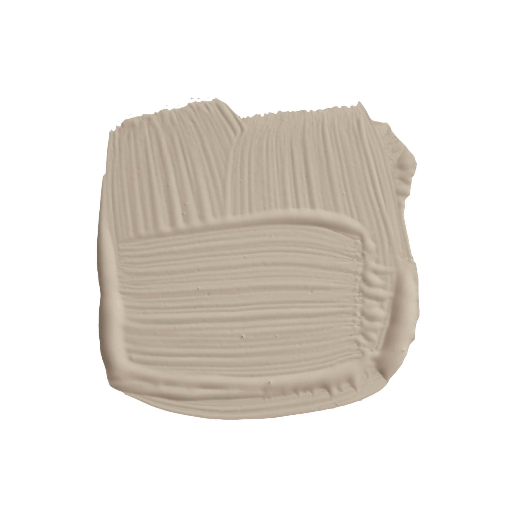 Pinselstrich der Wandfarbe Light Gray No. 17 von Farrow & Ball