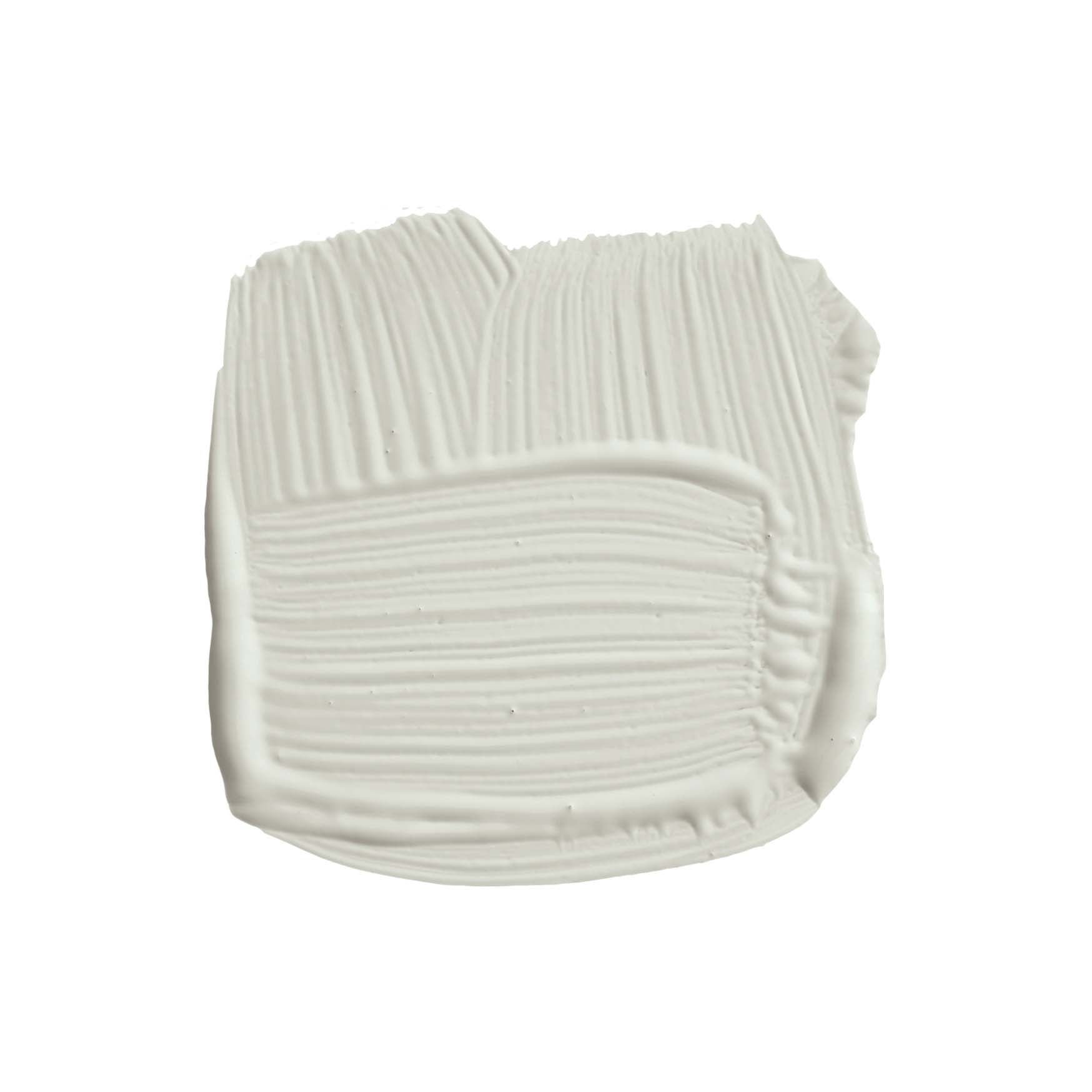 Pinselstrich der Wandfarbe Pale Powder No. 204 von Farrow & Ball