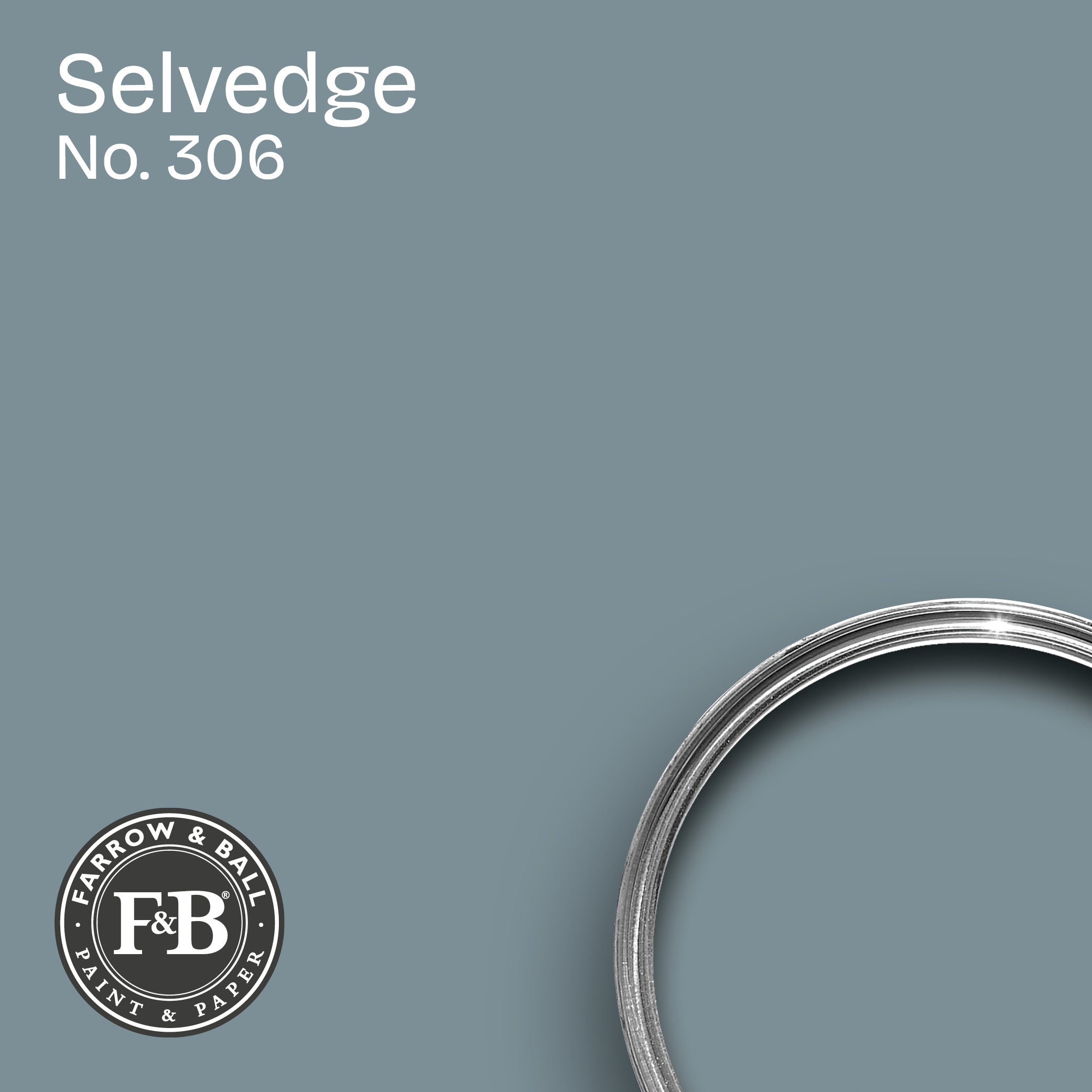 Farrow & Ball Wandfarbe Selvedge No. 306
