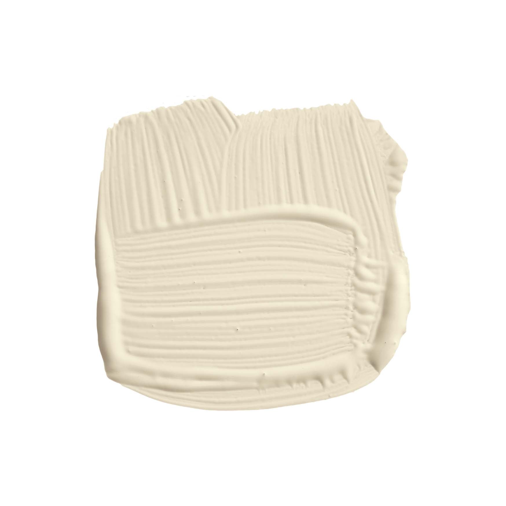 Pinselstrich der Wandfarbe Shaded White No. 201 von Farrow & Ball