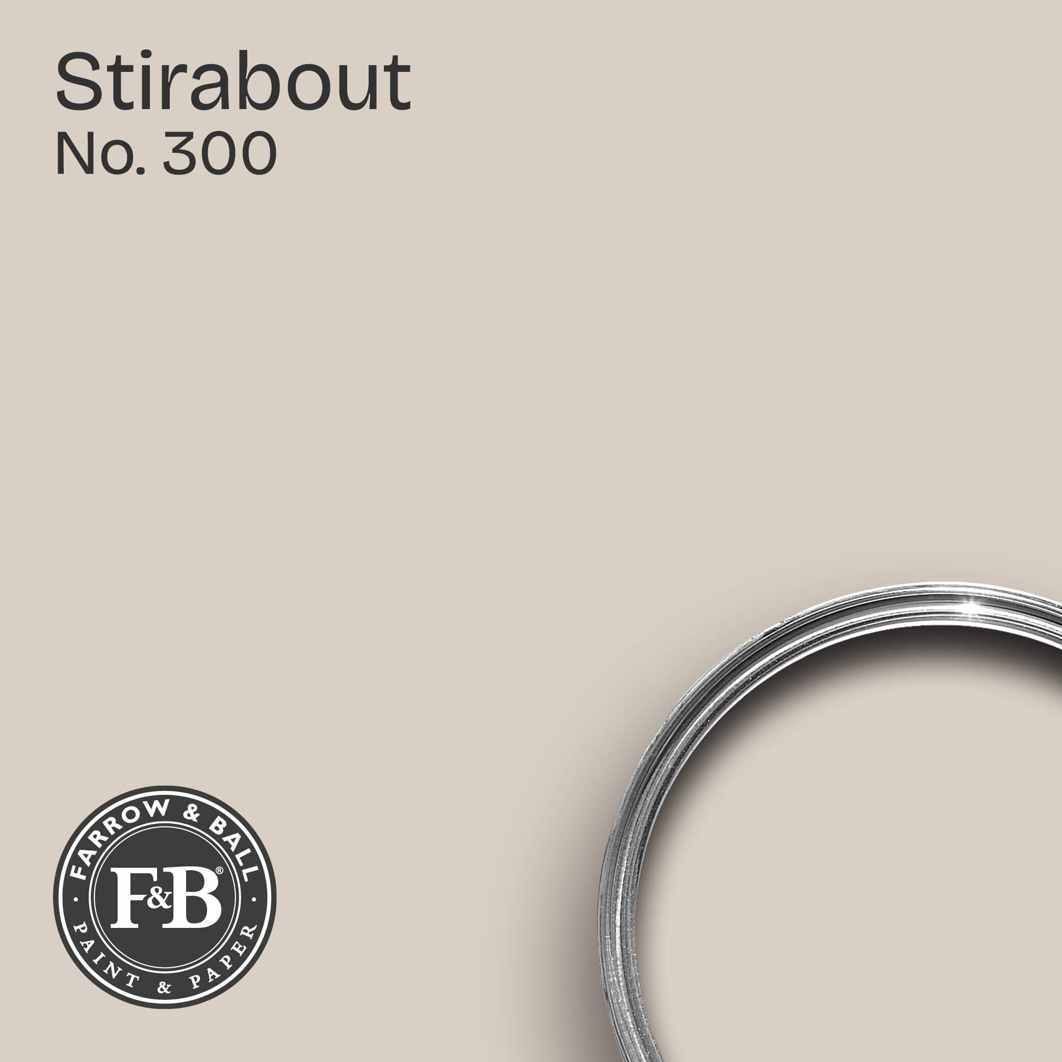 Farrow & Ball Wandfarbe Stirabout No. 300