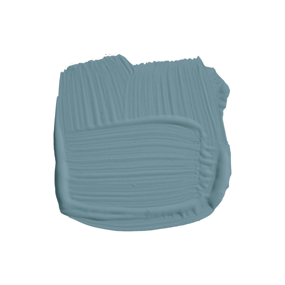 Pinselstrich der Wandfarbe Stone Blue No. 86 von Farrow & Ball