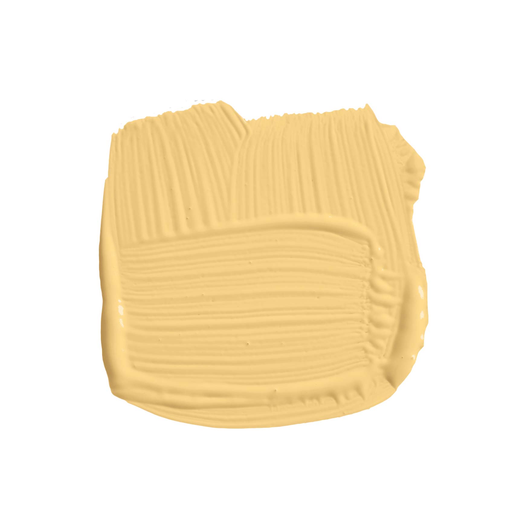 Pinselstrich der Wandfarbe Yellow Ground No. 218 von Farrow & Ball