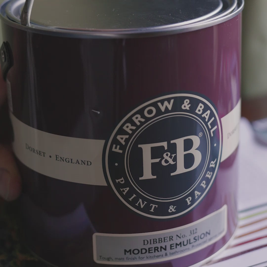 Video laden: Farrow &amp; Ball Wandfarbe Dibber No. 312