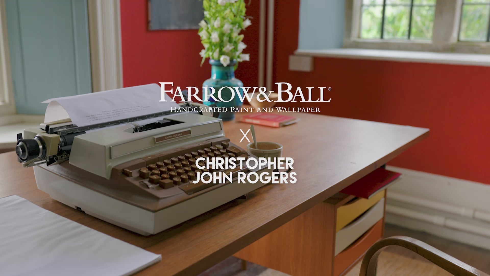 Video laden: Farrow &amp; Ball Wandfarbe Romesco No. CB4
