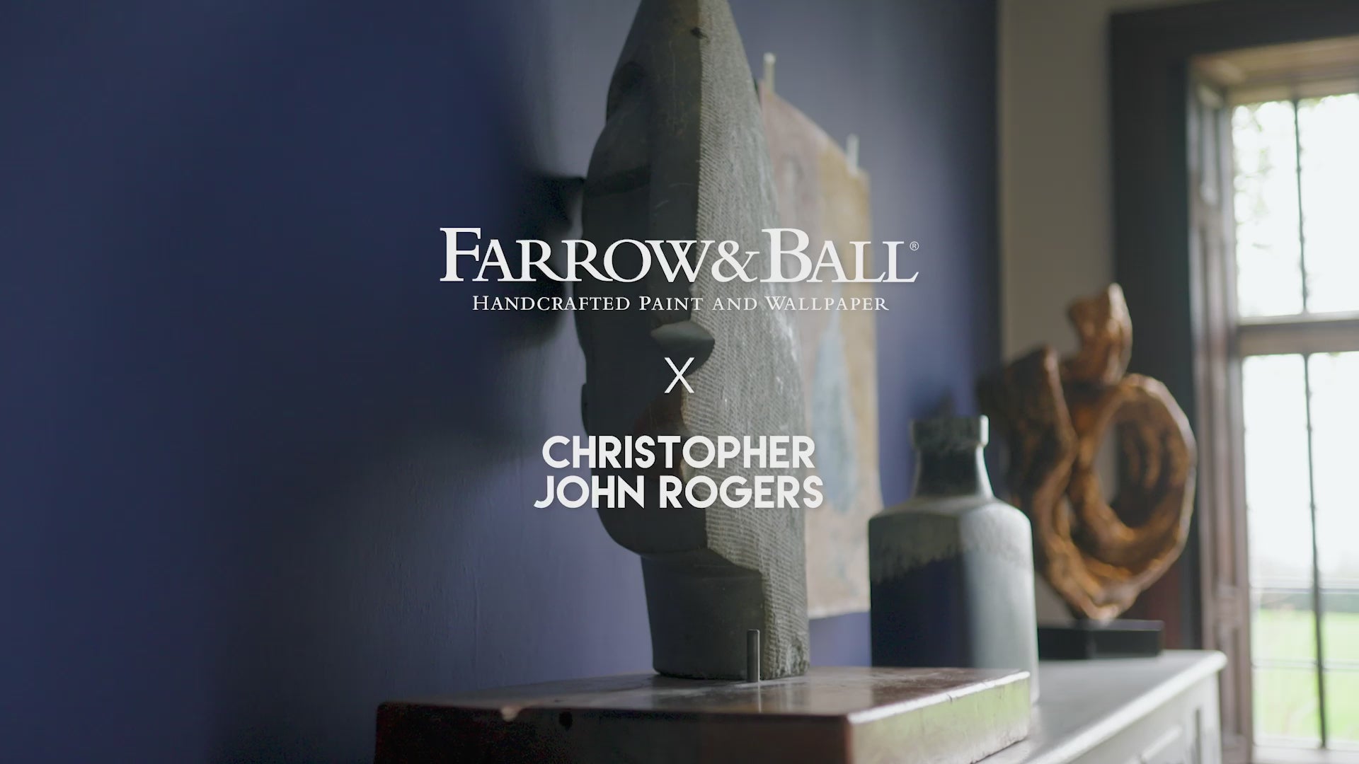 Video laden: Farrow &amp; Ball Wandfarbe Blau Maize No. CB11